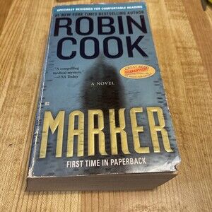 Marker Novel Robin Cook Paperback